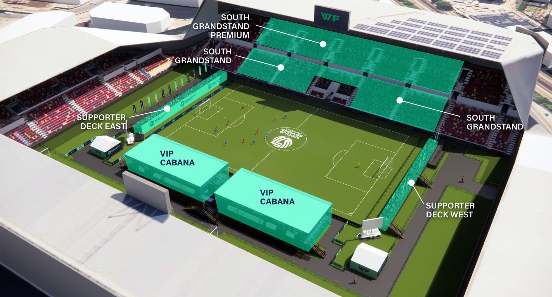 Gtech Brentford Stadium World sevens seating chart